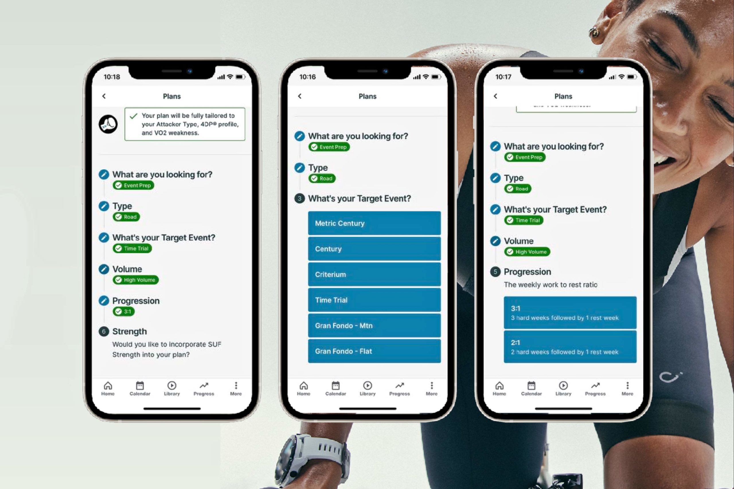 Wahoo Systm cycling structured training app based on The Sufferfest, training plans