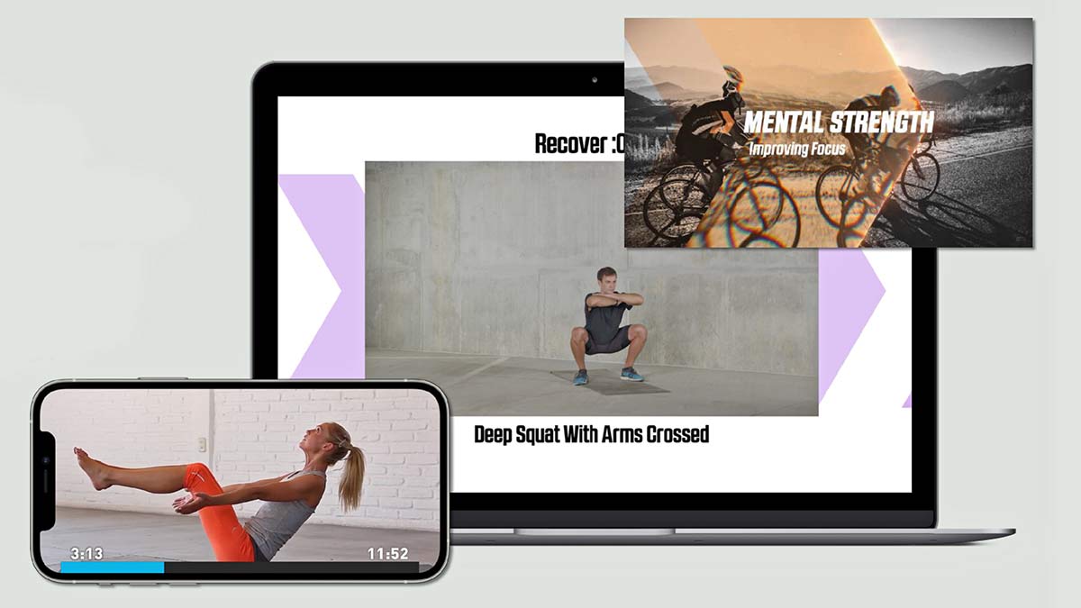 Wahoo Systm cycling structured training app based on The Sufferfest, alt workouts
