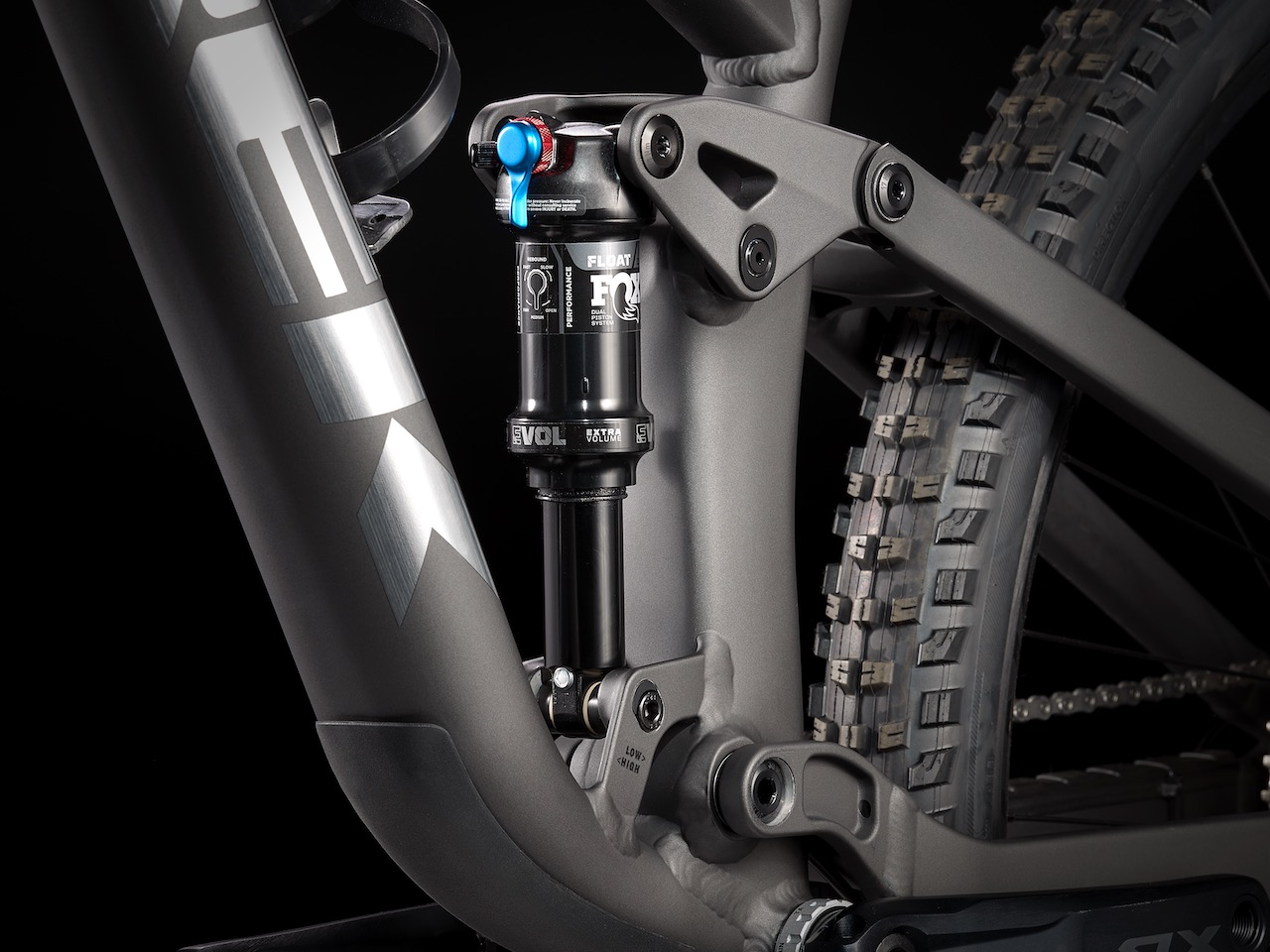 2022 Trek Top Fuel alloy shock