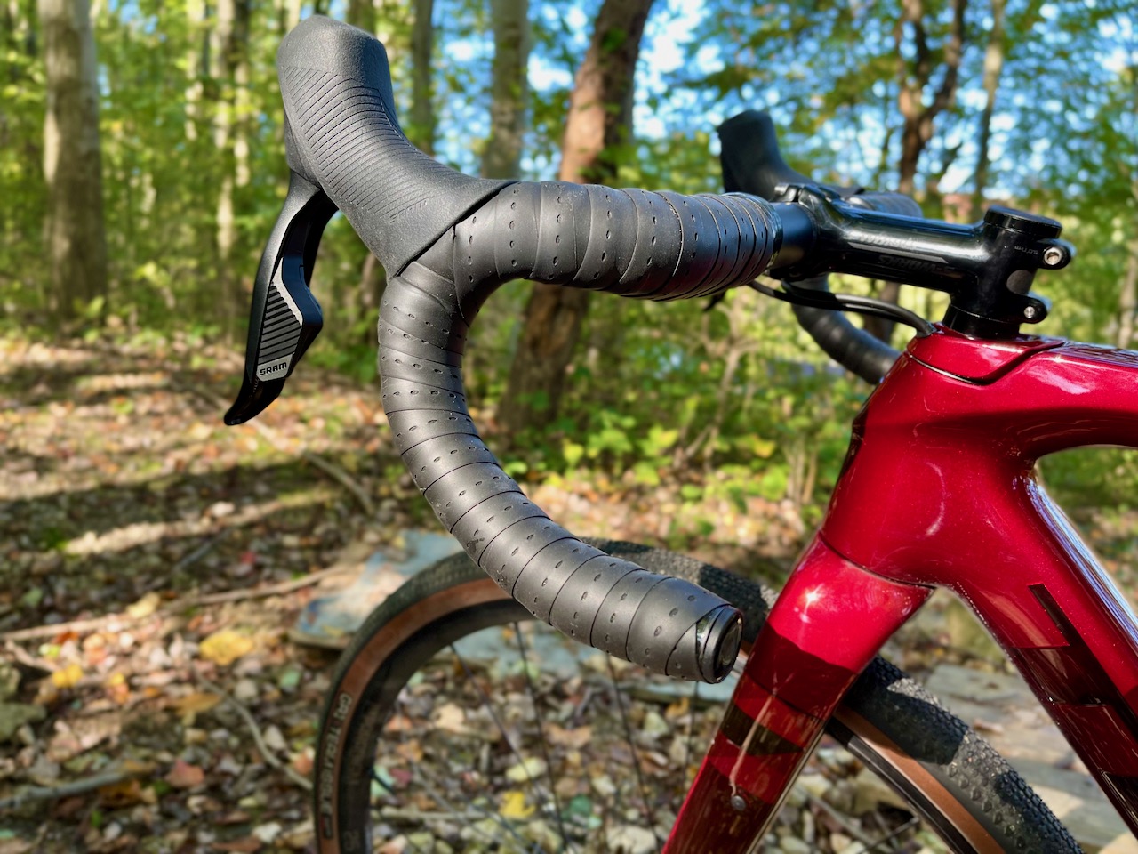CADEX AR Bar drops close up back