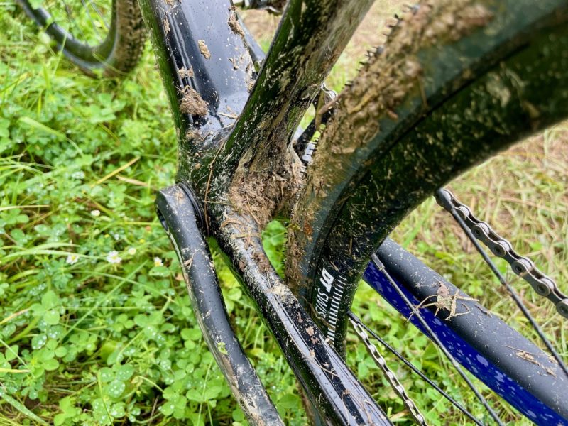 Cannondale SuperSix EVO CX mud clearance