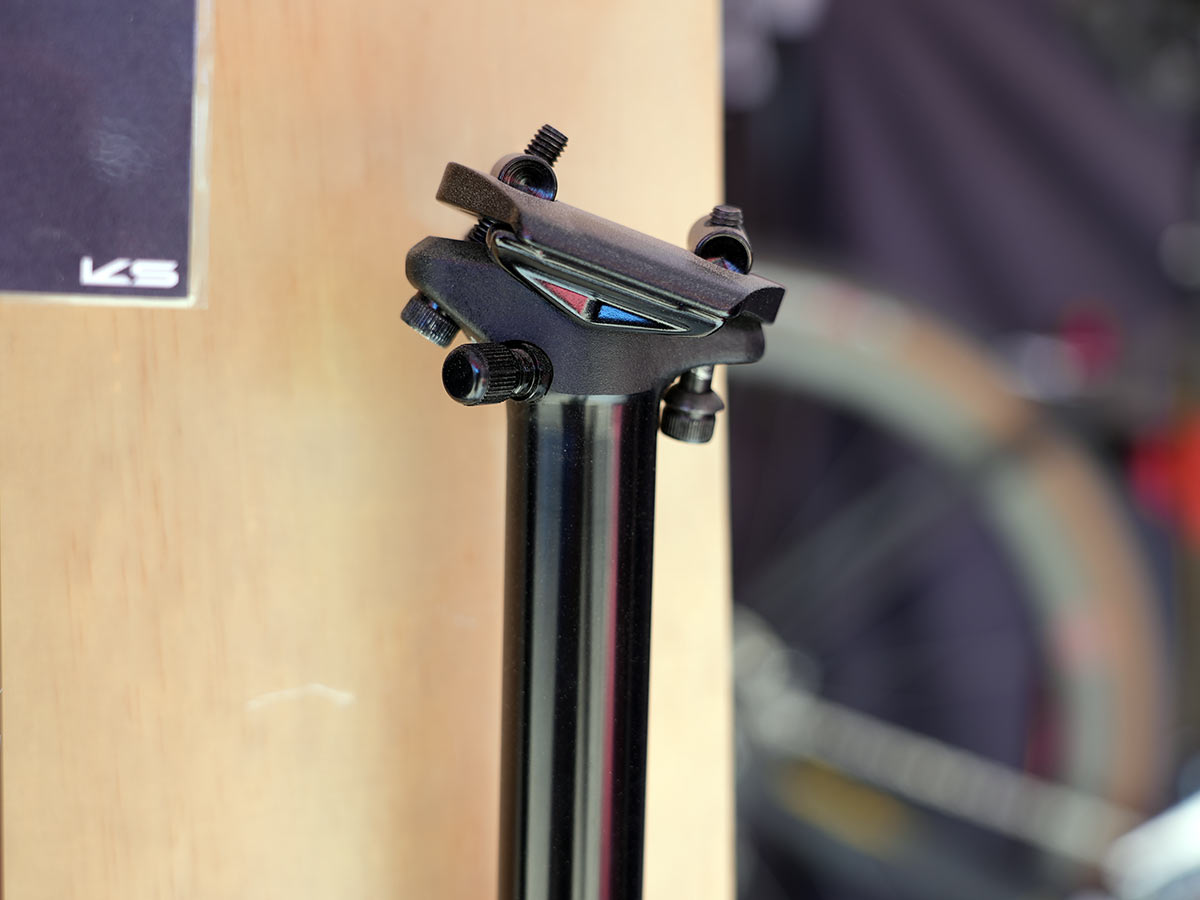 KS rage iS suspension dropper seatpost for gravel bikes