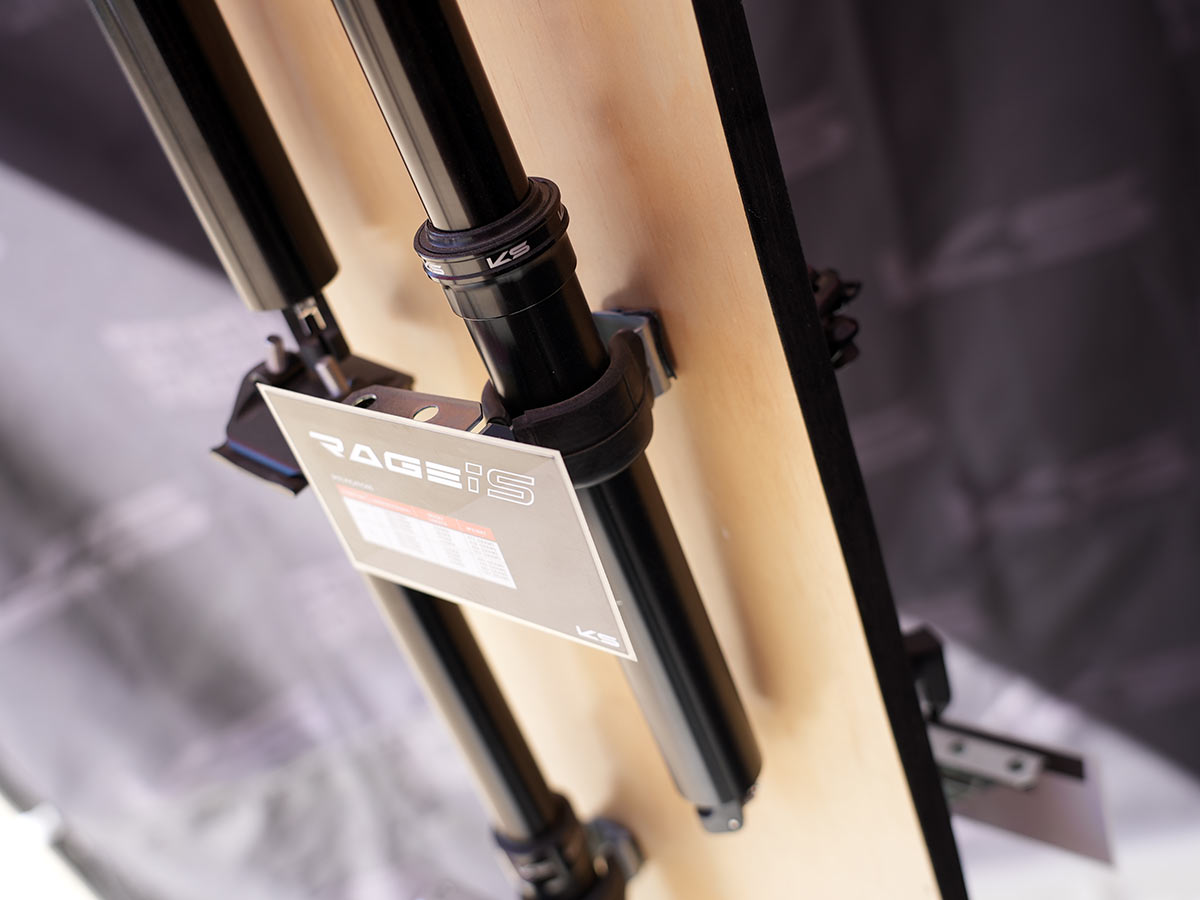 KS rage iS suspension dropper seatpost for gravel bikes