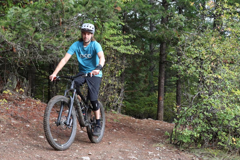 POC Reform Enduro Tee, SF climbing