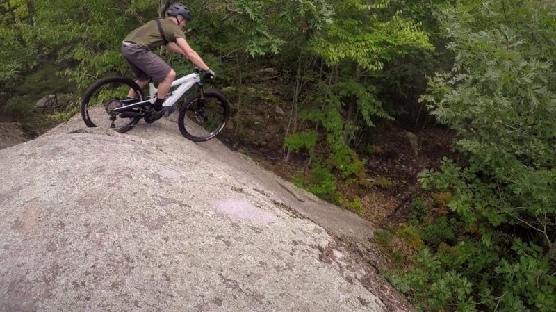 riding YT’s Decoy 29 Core 4 eMTB