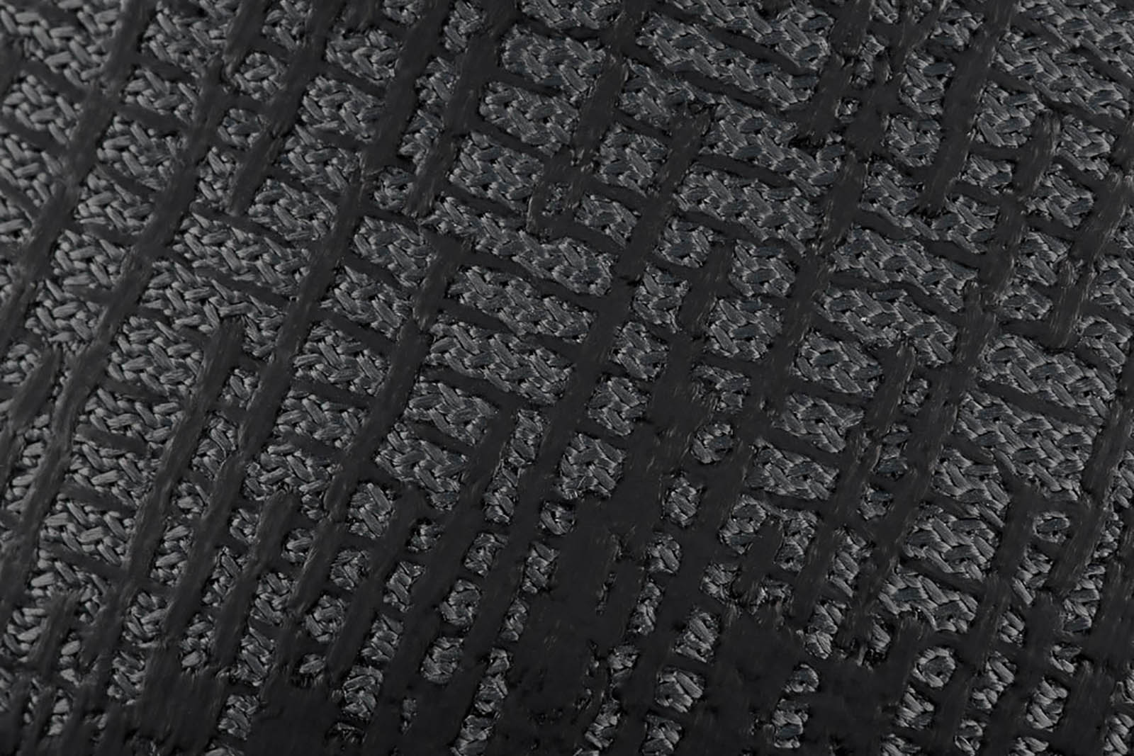 a close up of the vento infinito knit carbon 2 wide's knit material