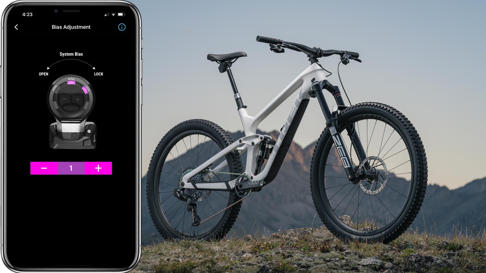 rockshox sram flight attendant axs app bias control