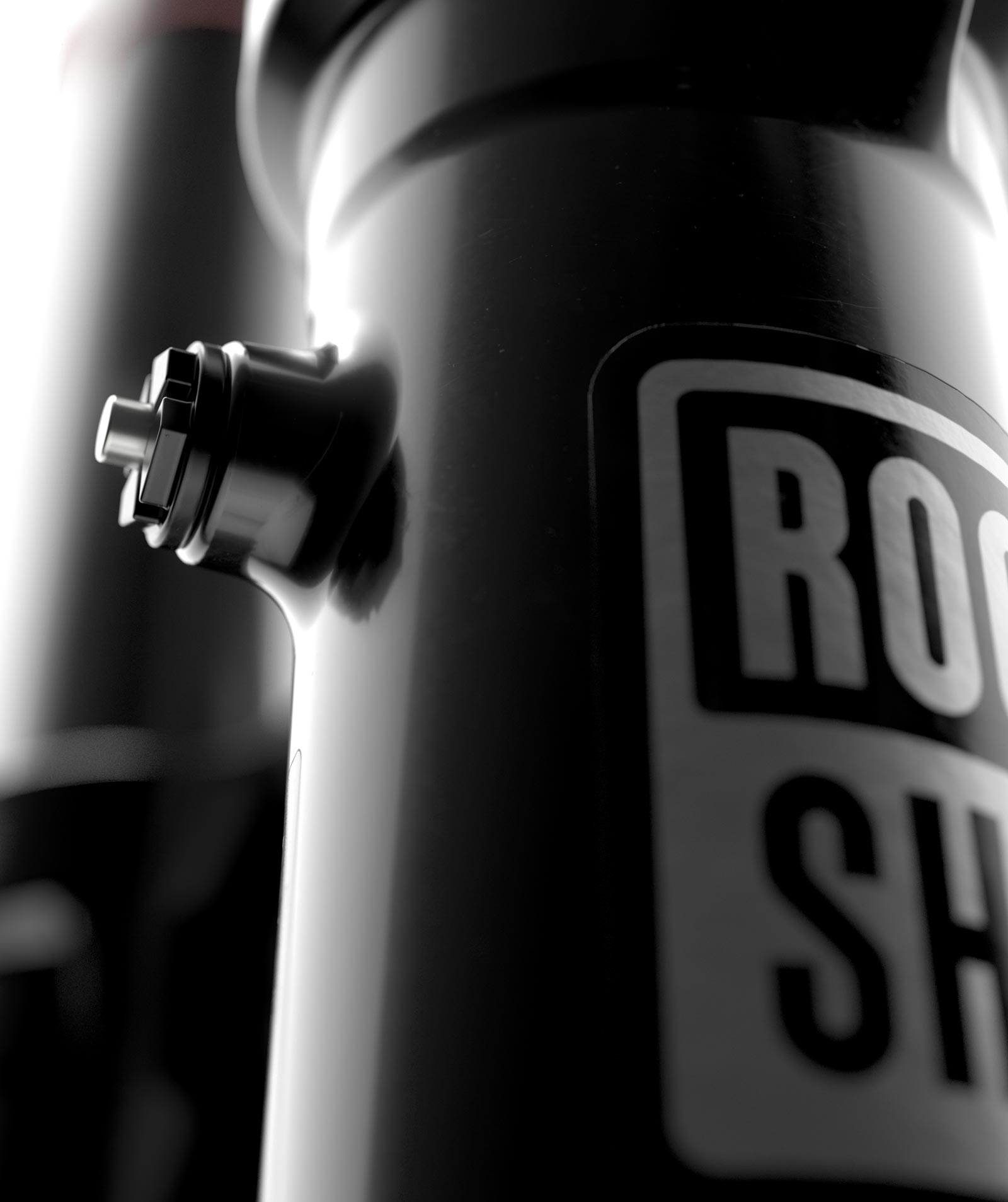 rockshox lyrik ultimate flight attendant 2022 lowers arch detailing