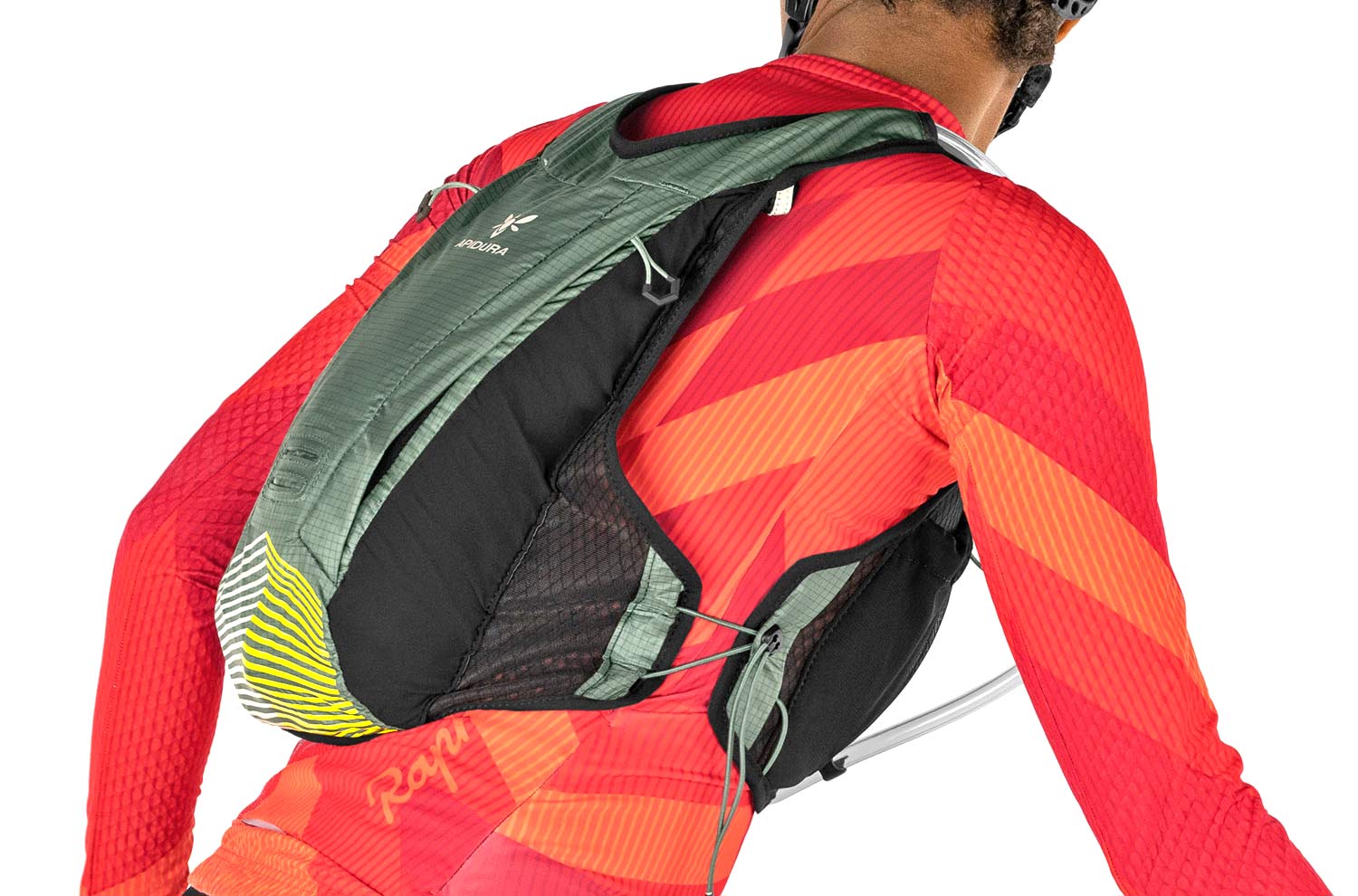 Apidura Racing Hydration Vest lightweight adventure race pack backpack, side detail