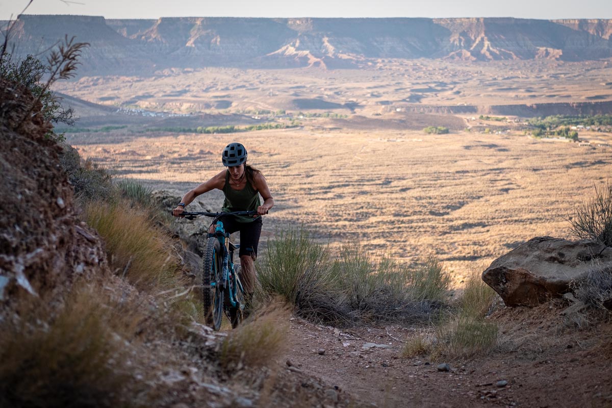 Earning your turns in Utah XC mountain biking