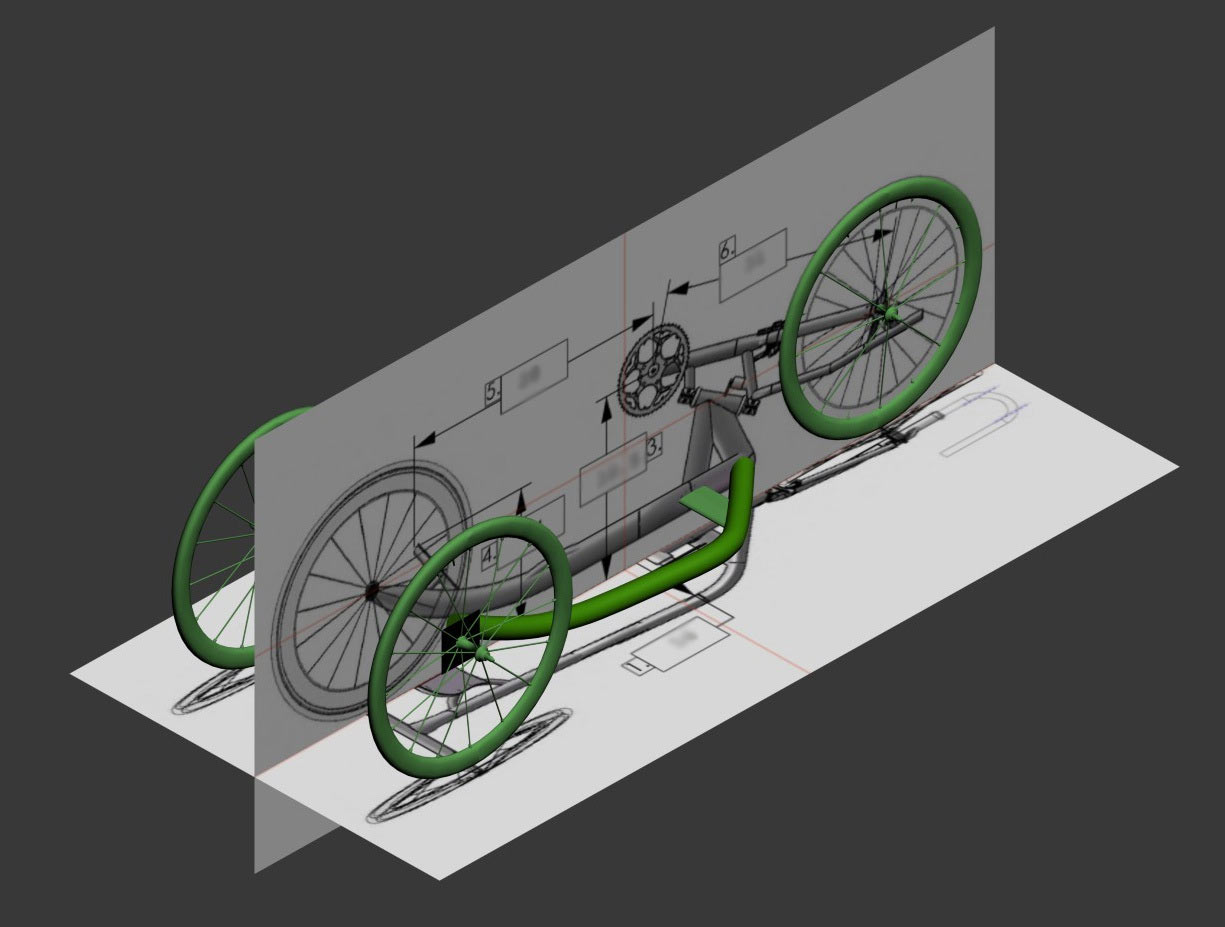 RGT cycling hand cycle adaptive cycling avatar for virtual bike racing