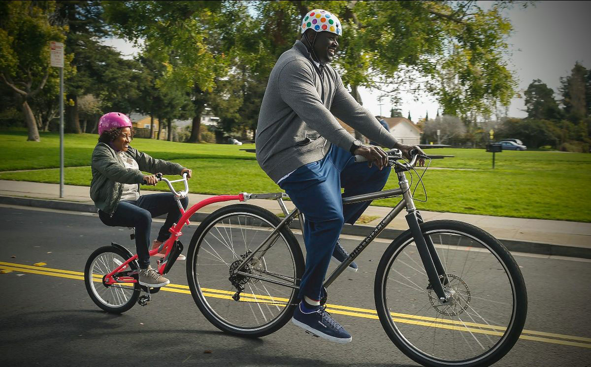 SHAQ WANDA RIDING 36ER DIRTYSIXER ALL-ROAD COMMUTER BIKE VERY TALL PEOPLE
