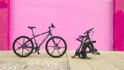 Tuck Bike literally reinvents the wheel w/ full size folding bike AND folding wheels!