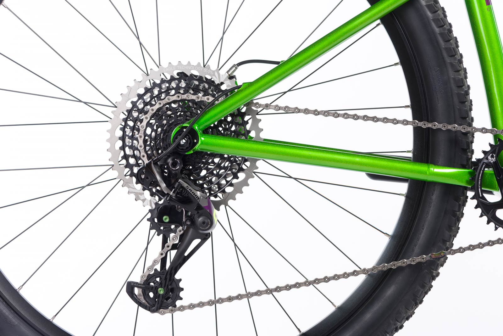 enigma eolus titanium hardtail mtb 29er 435mm stays 2.6" tire clearance