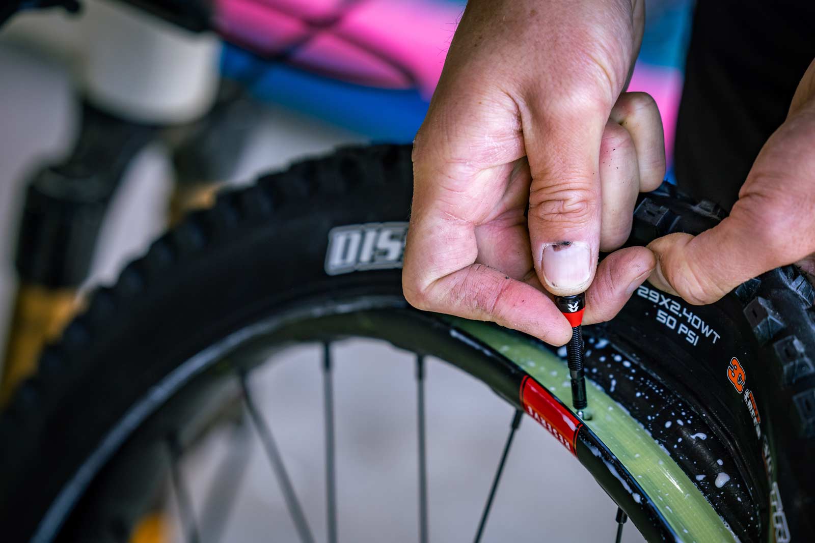 reserve fillmore tubeless valve installation rim