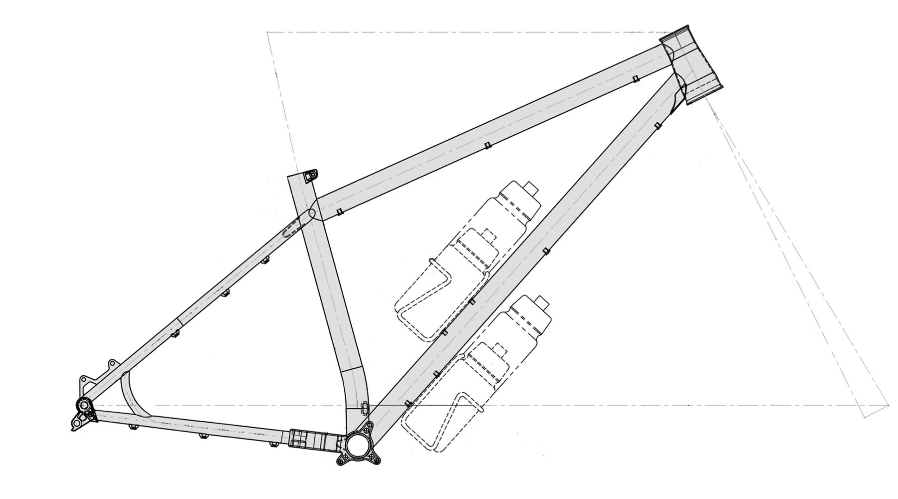2022 Sour Big Fun steel enduro hardtail, MTB made-in-Germany, tech dwg