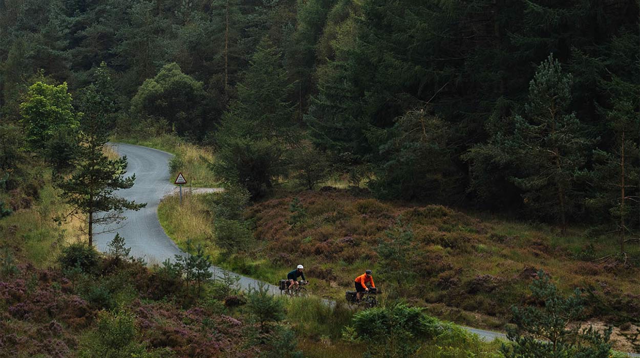 Brooks England bikepacking Roots Journey, Italy to England across Europe by bike, back roads