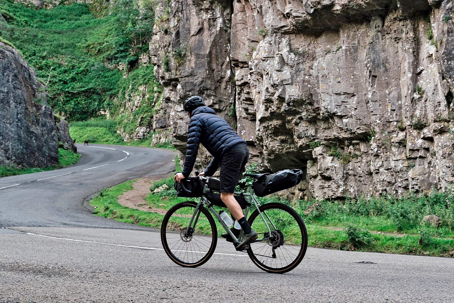 Brooks England bikepacking Roots Journey, Italy to England across Europe by bike, bags