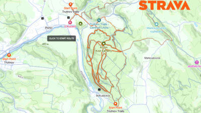 Strava suggests Points of Interest where you might meet for a ride or cafe stop