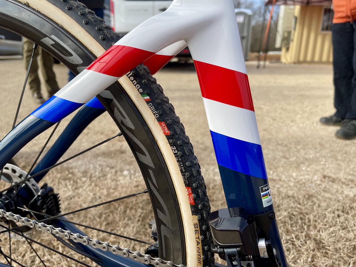 Tom Pidcock's Pinarello Crossista F CX Bike for World Championship