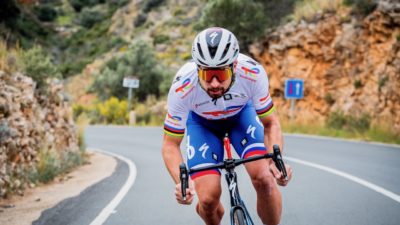Peter Sagan rides the rainbow to new TotalEnergies kit design