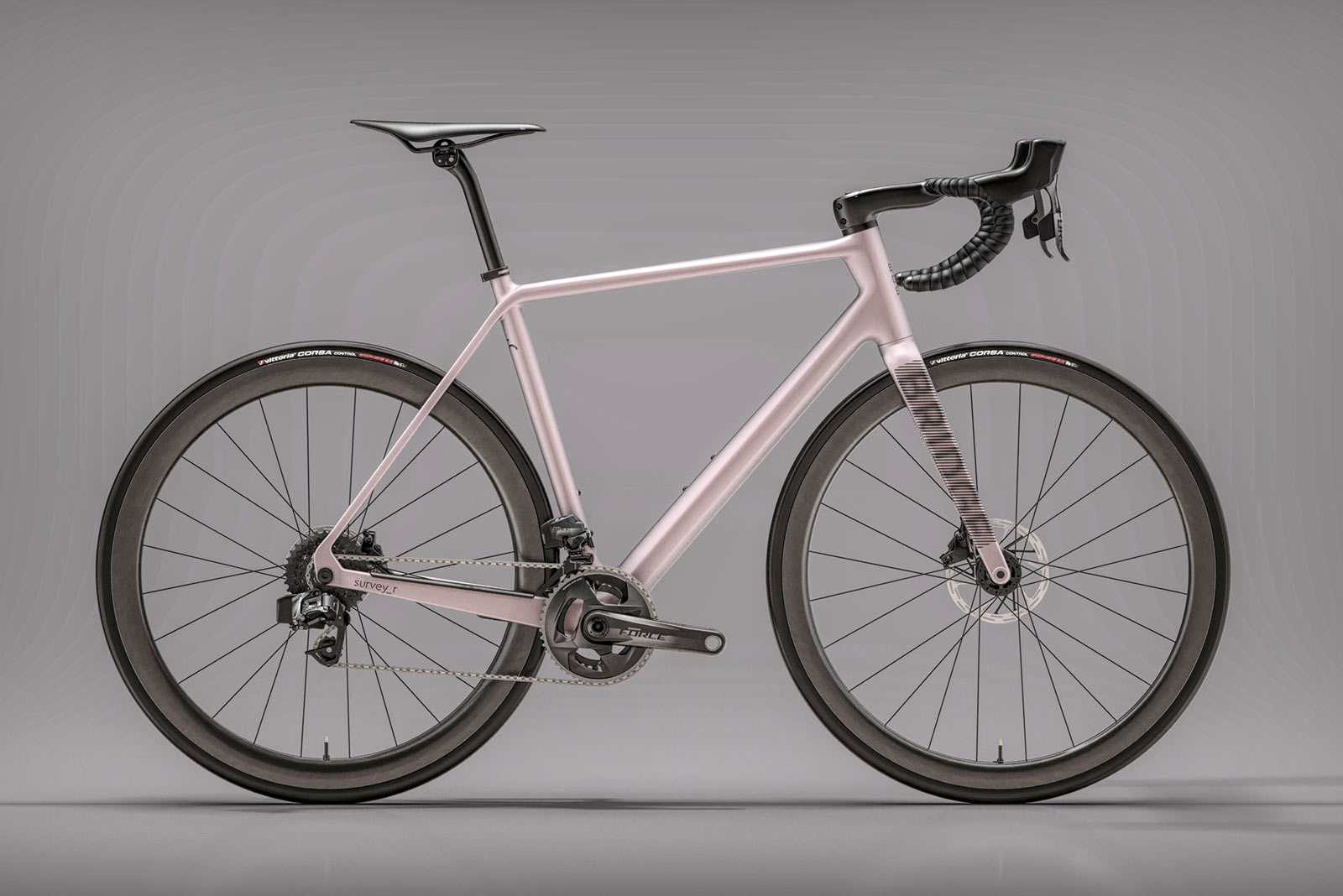 bridge bike works surveyor all-road bike sneak peek in pink