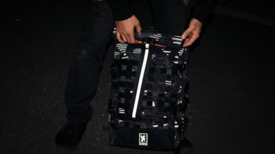 Chrome Industries launches reflective Swedish Camo bike commute bags
