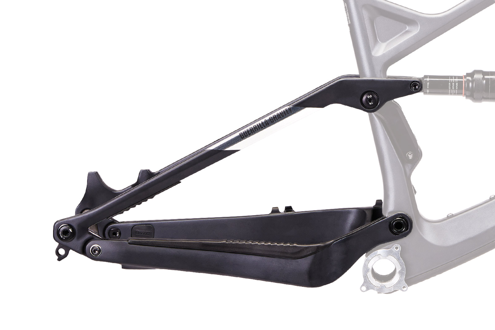 guerilla gravity revved carbon rear triangle kit trail pistol
