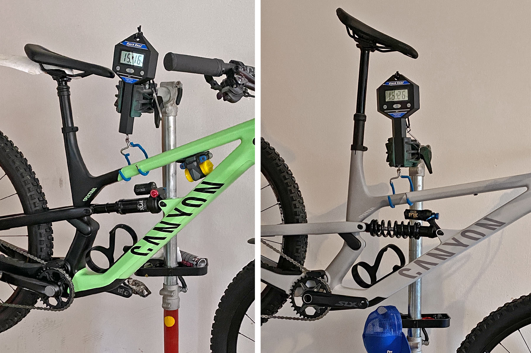 Canyon Spectral 125mm MTB review, playful rowdy carbon short-travel enduro all-mountain bike, 15kg Spectral actual weight comparison