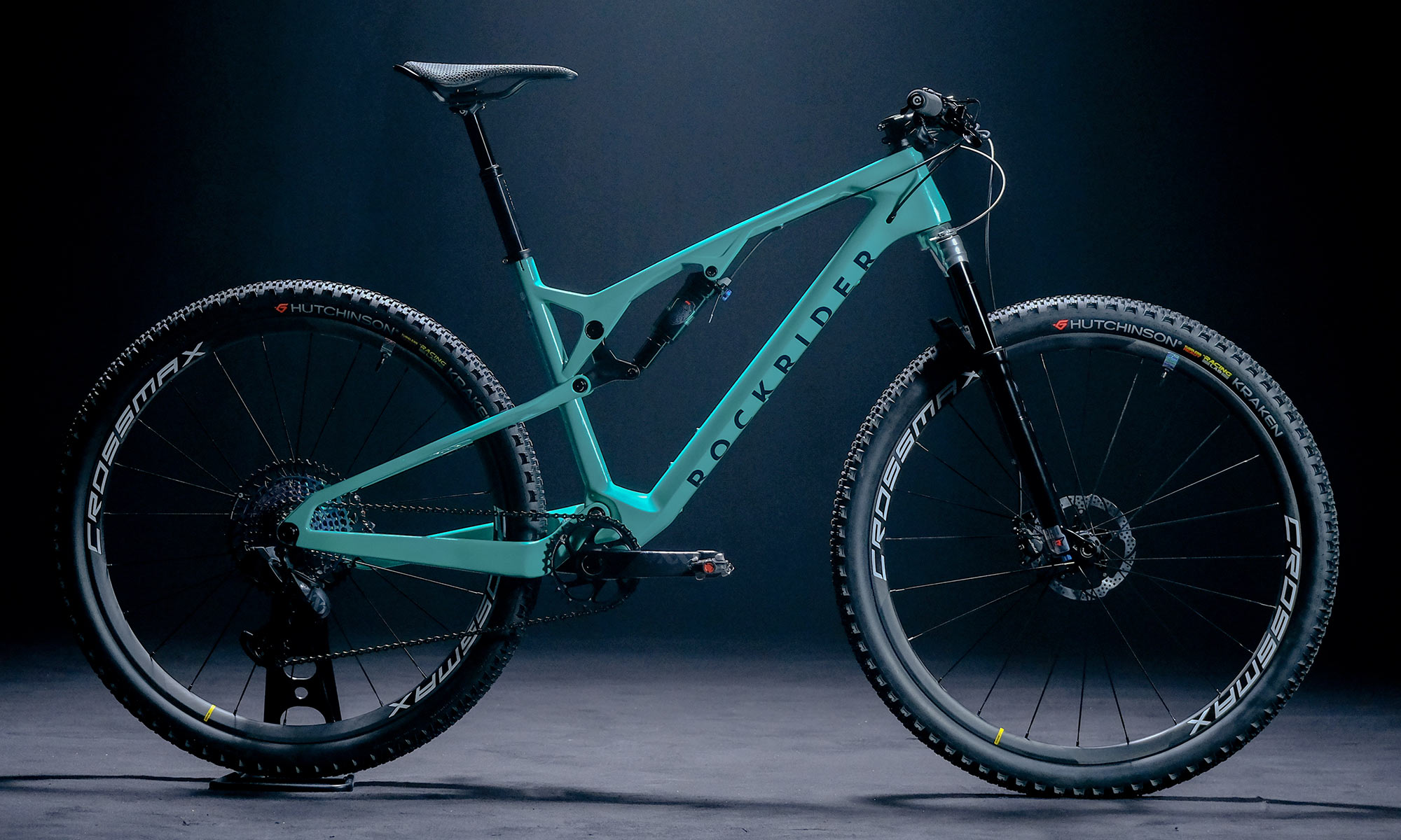 Decathlon Rockrider XC World Cup carbon MTB prototype full-suspension