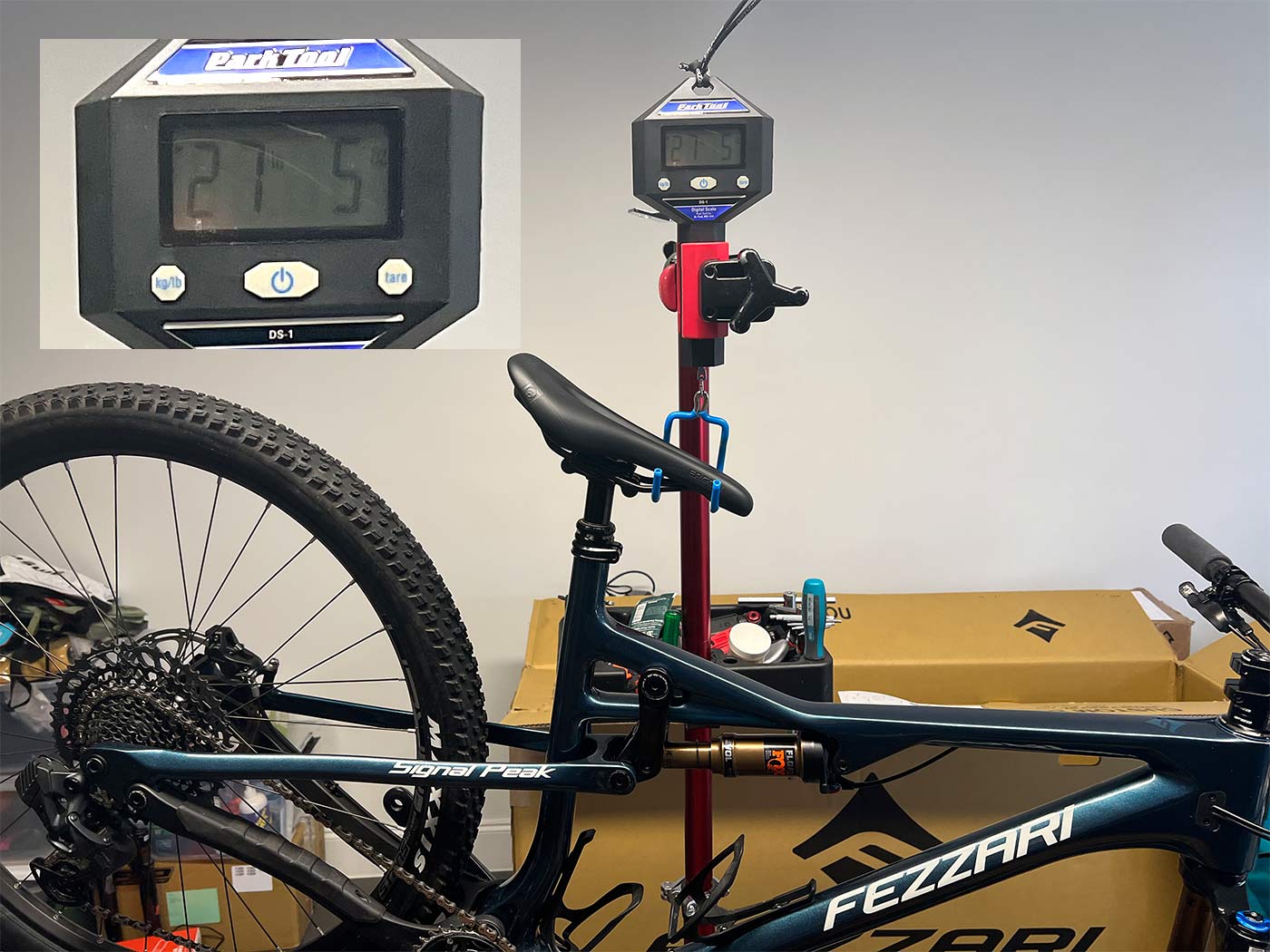 fezarri signal peak 2 complete bike actual weight