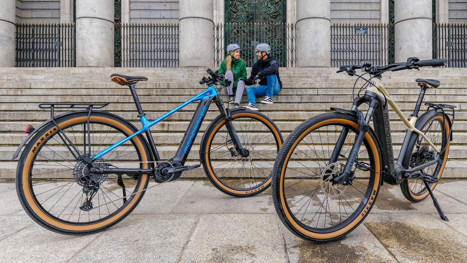 Mondraker Urban Cross e-bikes, pair