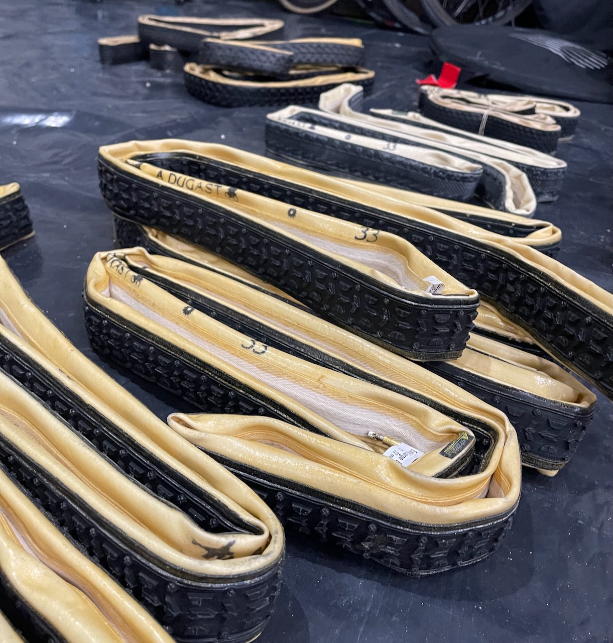 Vittoria Dugast Dutch National Team tires on tires