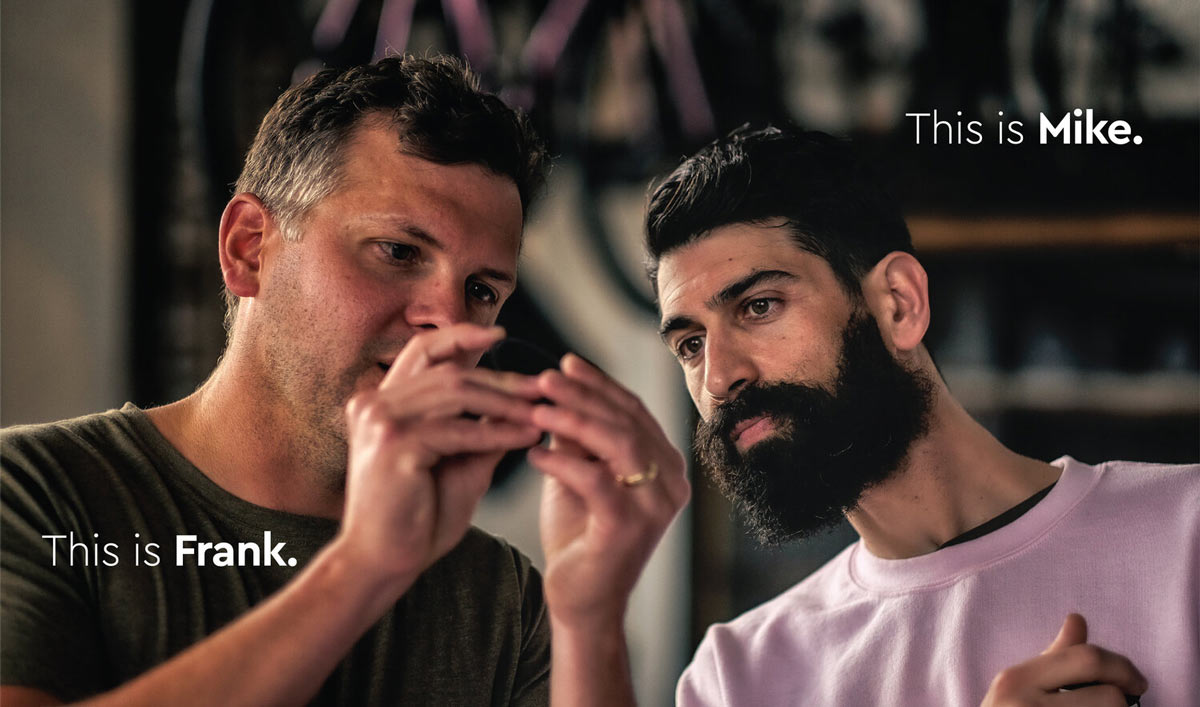 bridge bike works founders frank and mike