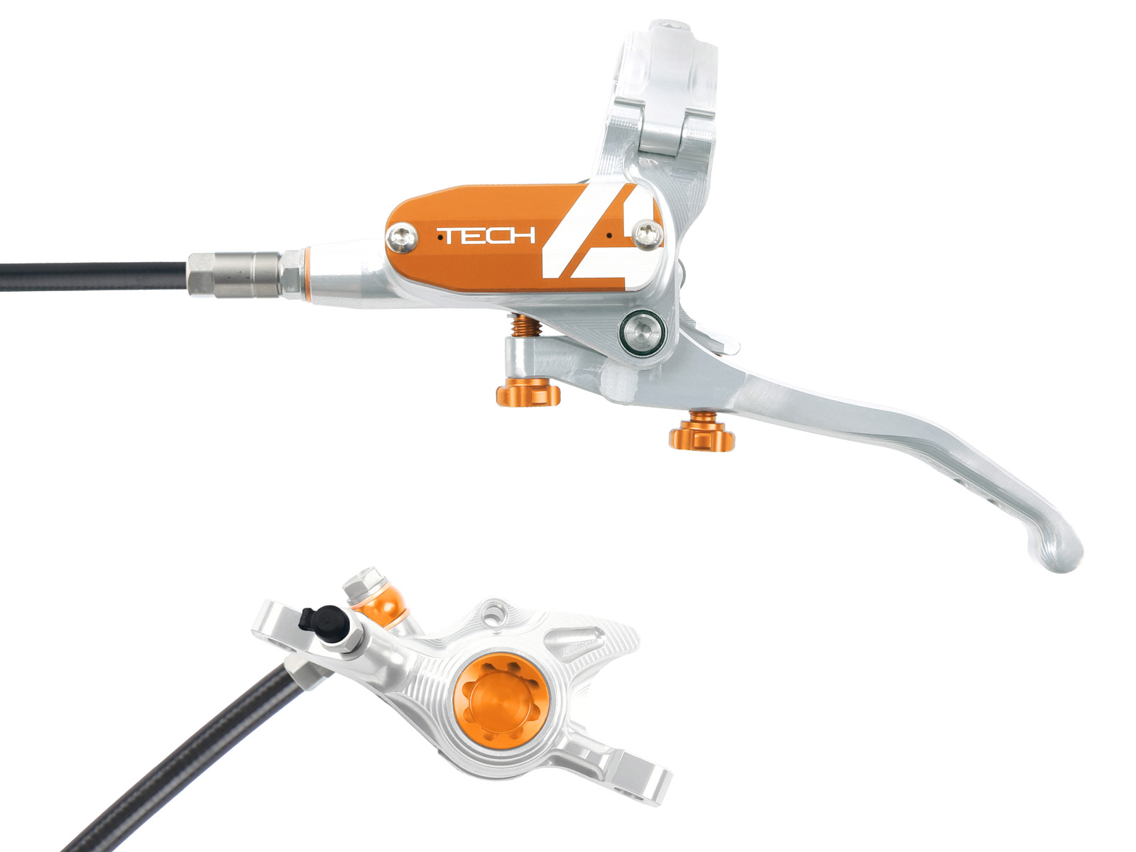 hope tech 4 brake with trail zone caliper