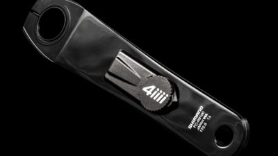 The new 4iiii Precision 3 power meter offers 800 hour battery life and weighs just 9g!