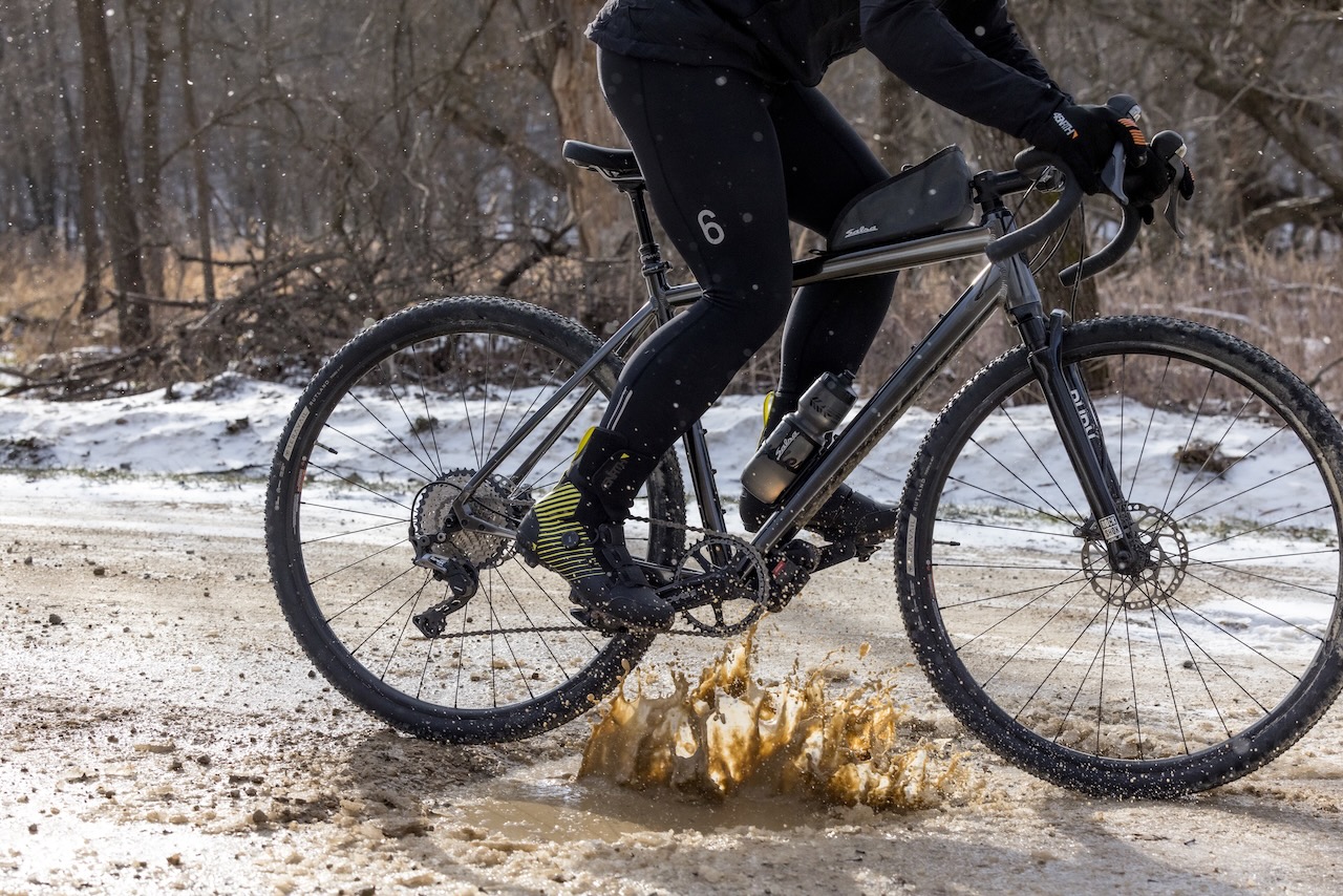 Salsa Stormchaser SUS GRX splashing
