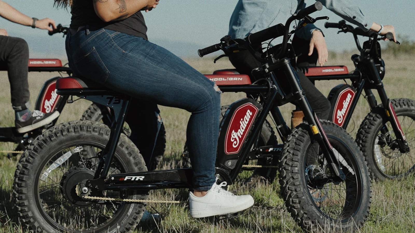 Limited edition Indian Motorcycles x SUPER73 eFTR Hooligan 1.2 e-bike. (All images c. Indian Motorcycles)