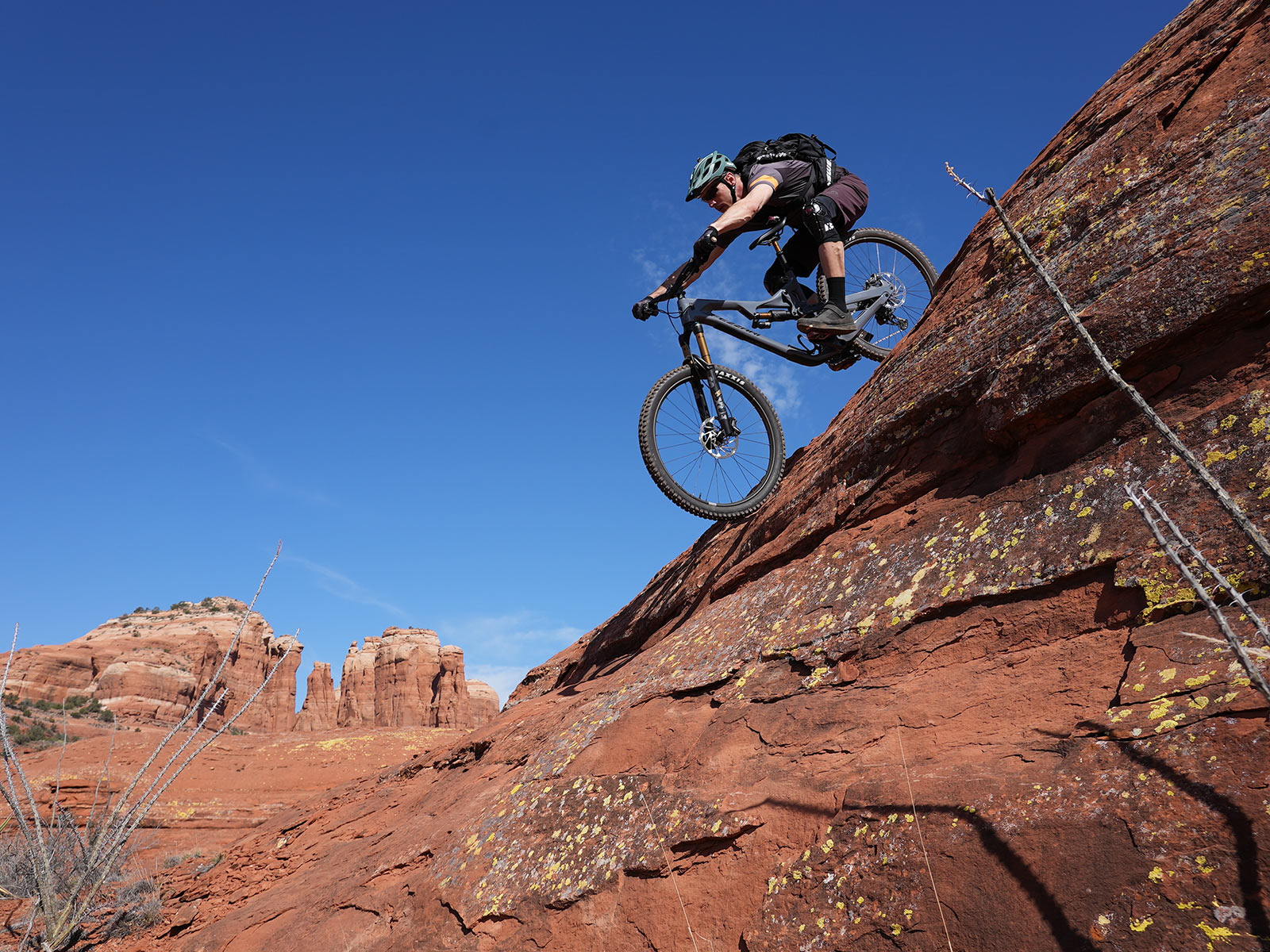 fezzari la sal peak 2 enduro mountain bike review riding action