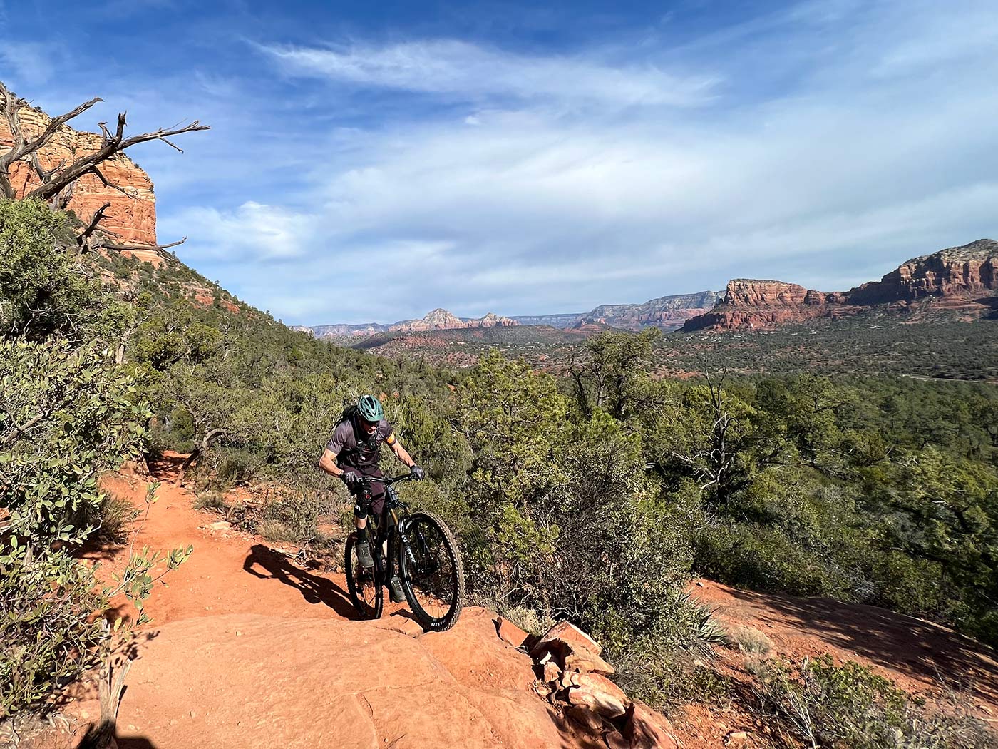 2022 fezzari la sal peak 2 enduro mountain bike review riding action
