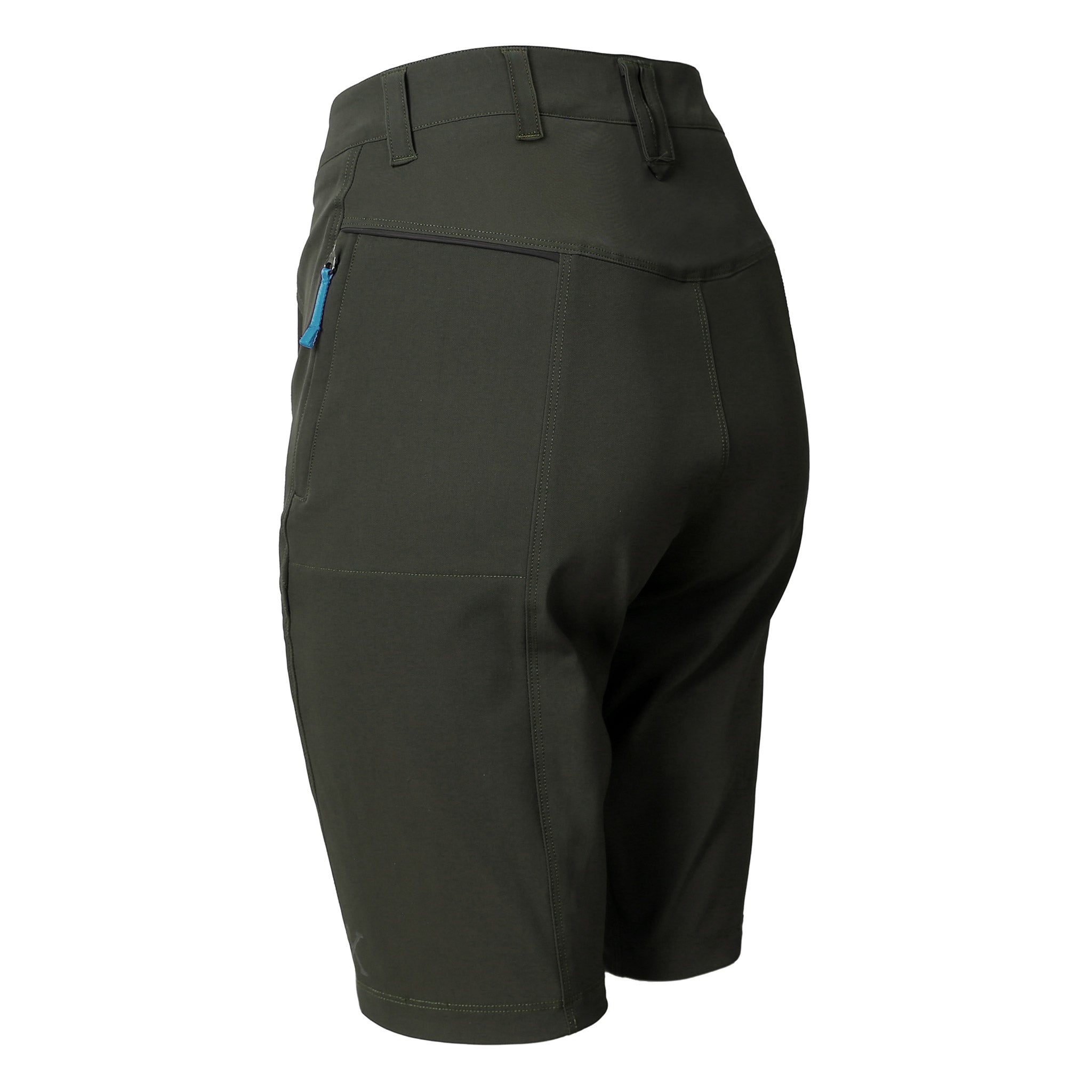 Kitsboy Madrone shorts. Rear view.
