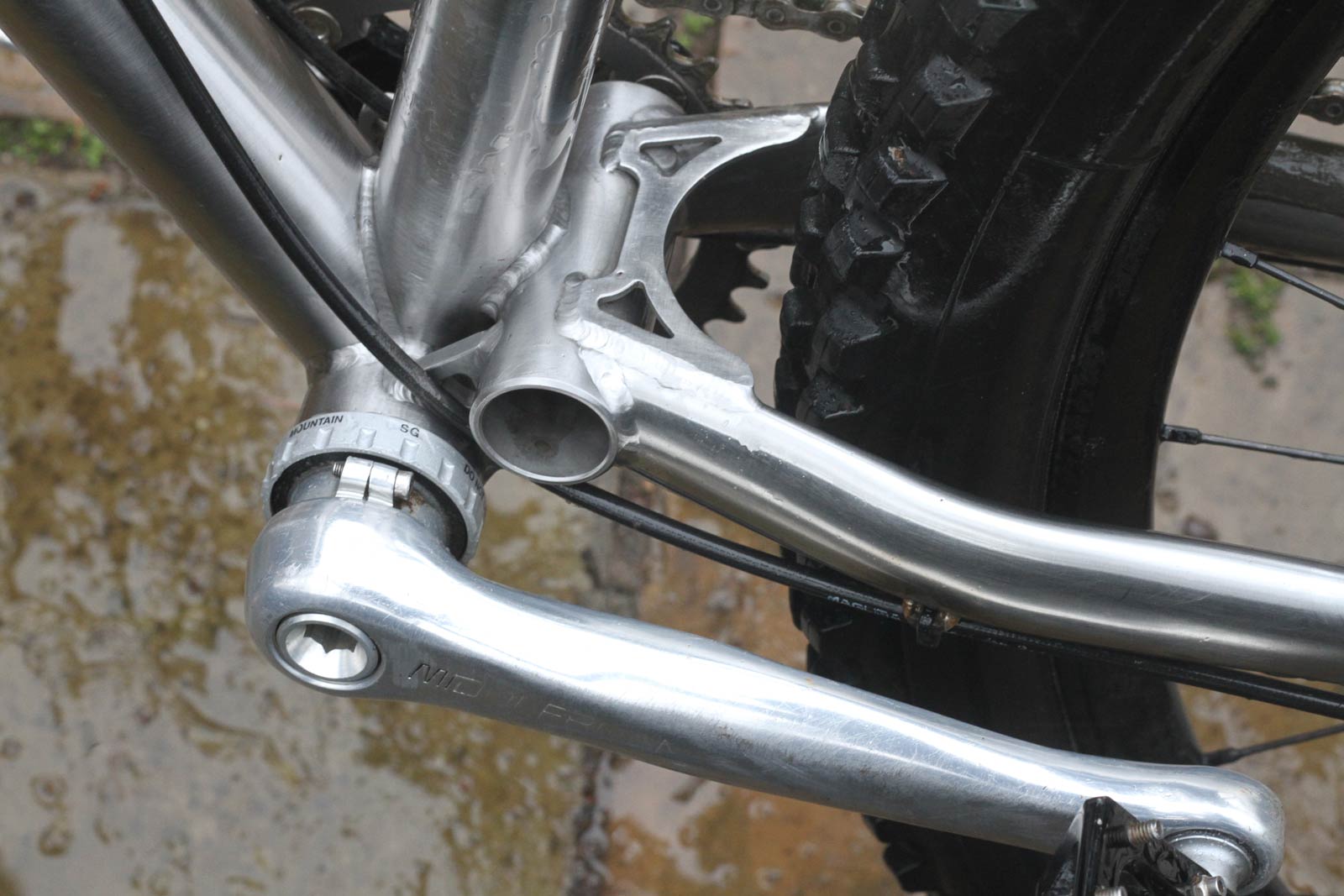 starling roost bottom bracket chainstay yoke region