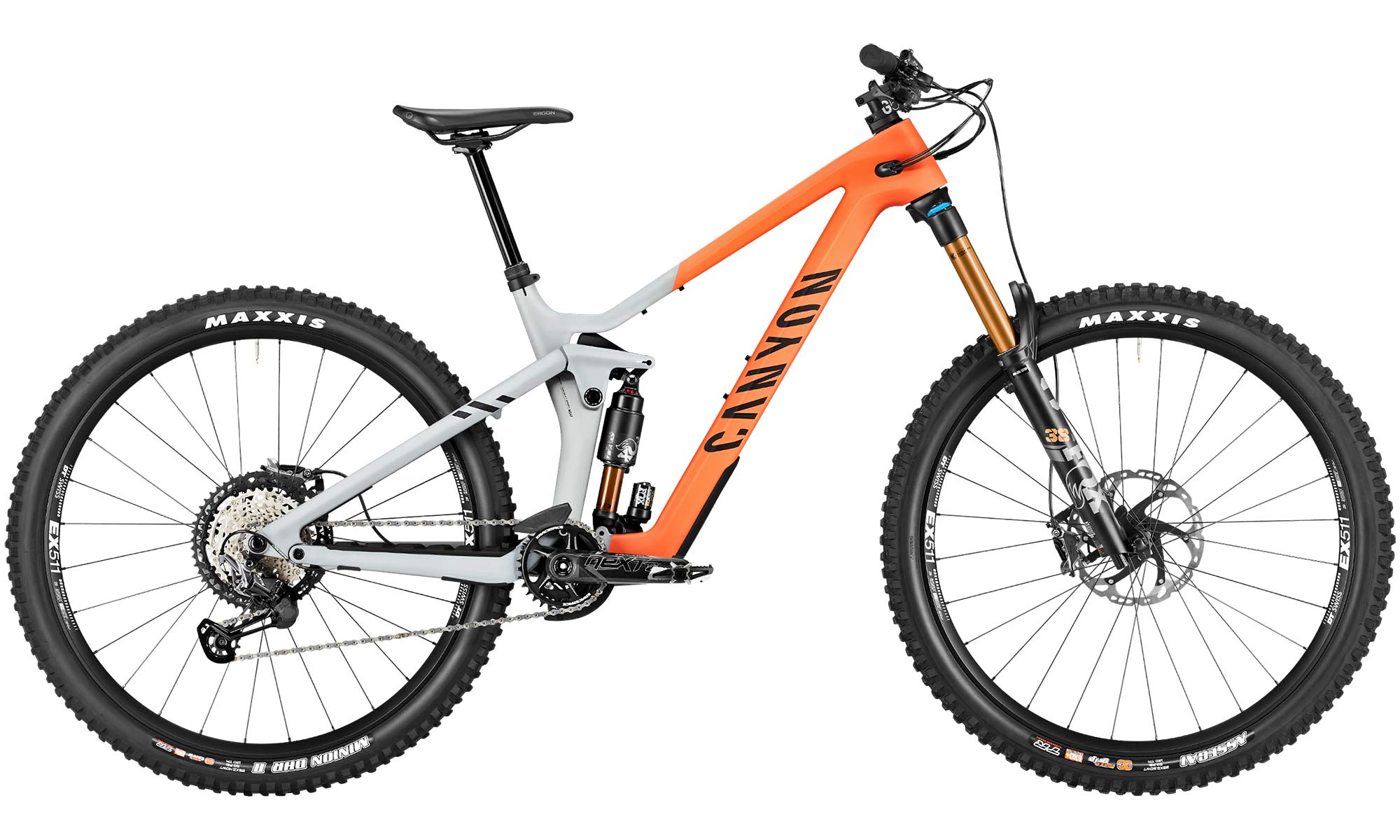 2022 Canyon Strive CFR carbon 29er enduro race mountain bike, Strive CFR complete