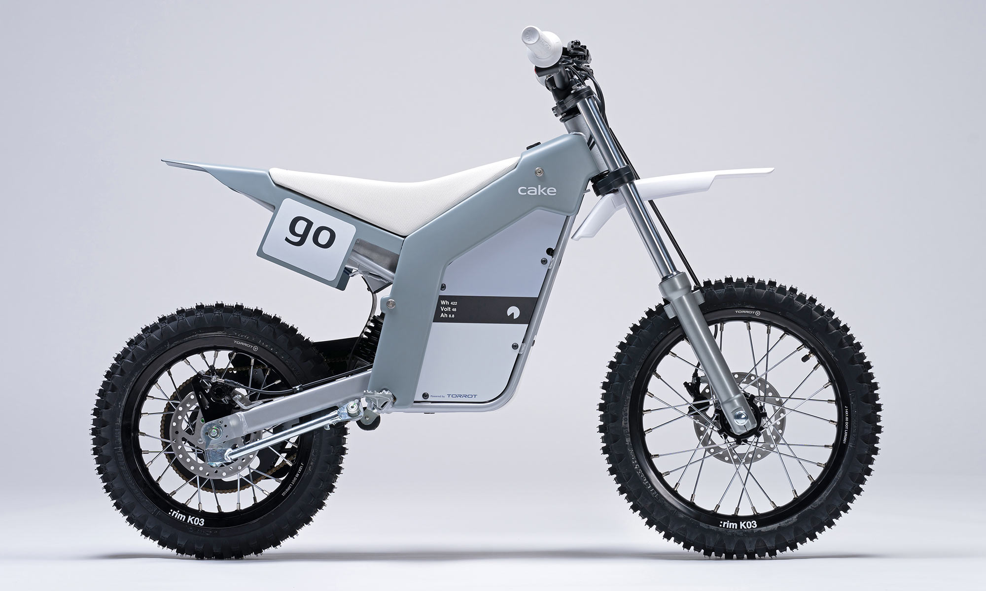 CAKE Kids bikes, Ready Steady Go, mini MX e-motorcycle CAKE GO e-moto