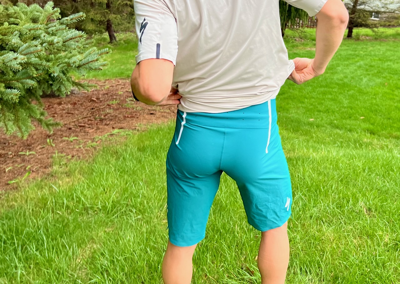 Specialized Trail Air short, and Trail jersey seat