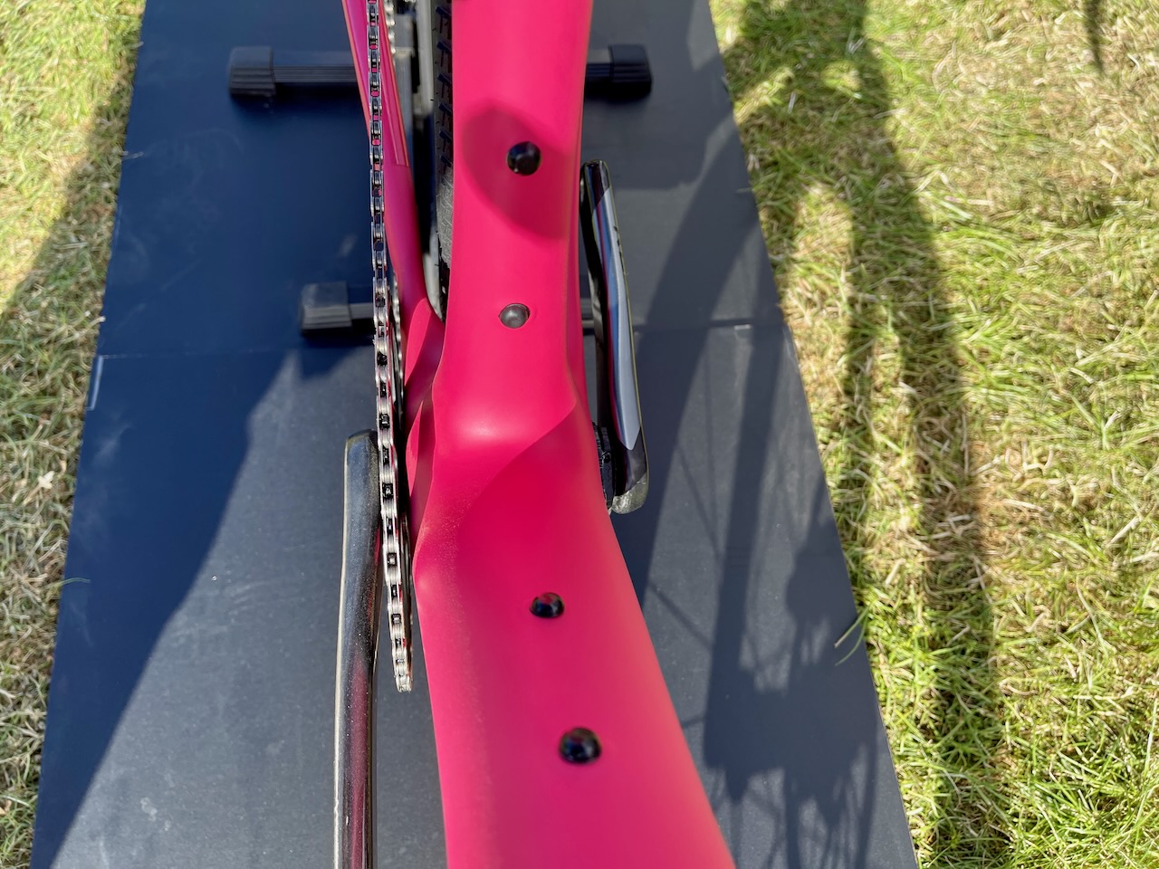 Vielo V+1 Race Edition Gravel Bike chainline
