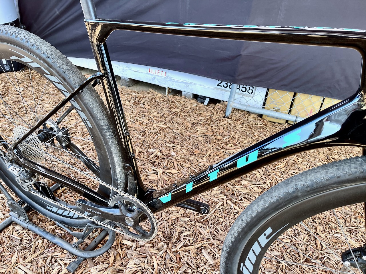 Vitus Prototype All Road bike downtube