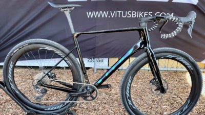 Spotted: Vitus prototype aero all-road, gravel bike at Sea Otter Classic
