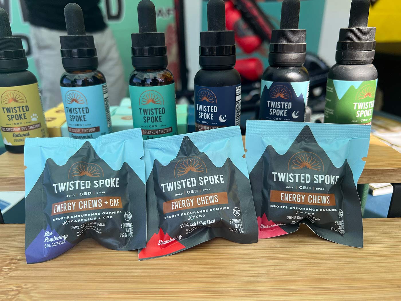 twisted spoke energy chews with cbd