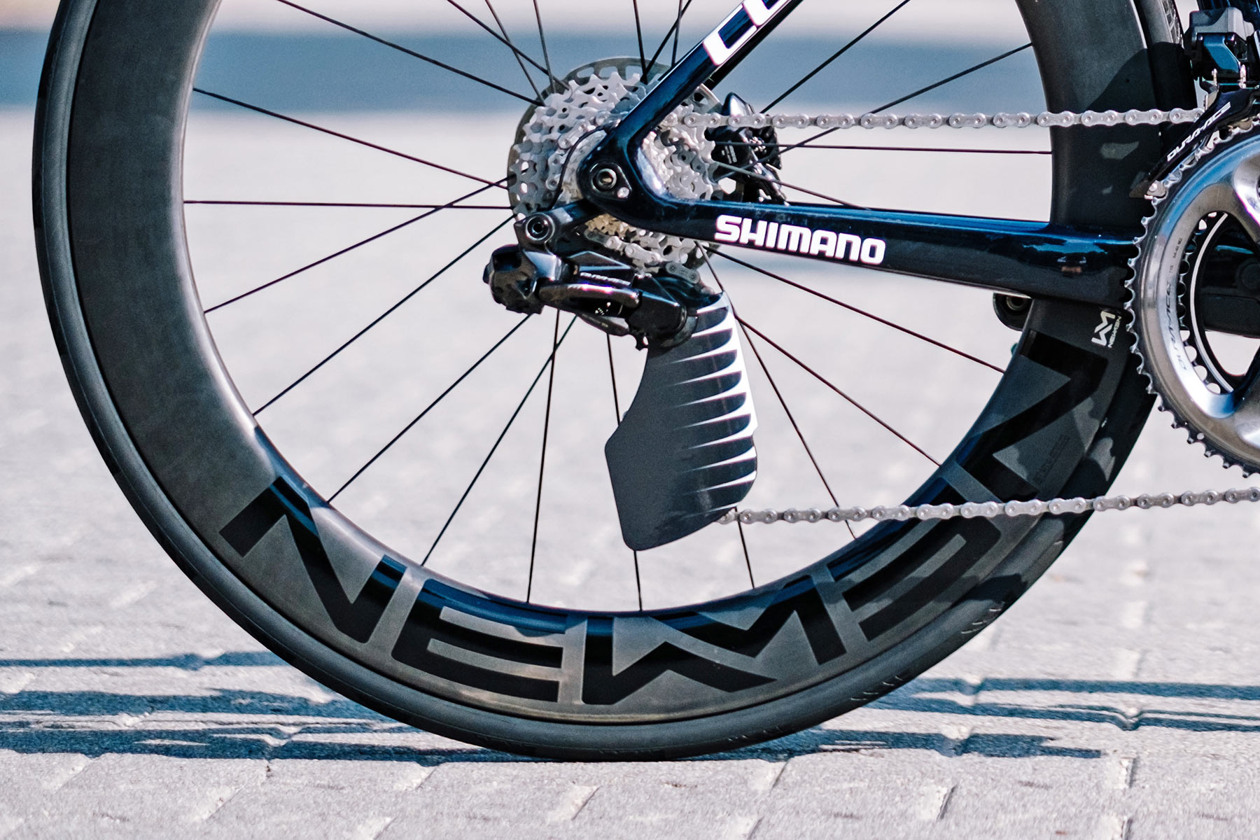 CeramicSpeed Aero OSPW prototype, Intermarche Wanty Gobert team, Giro 2022 photo by Alessandro Volders @CyclingMedia_Agency, Cube Litening zoom detail